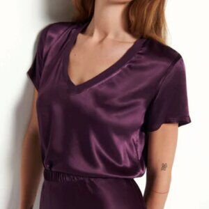 Nation LTD, June Top in Fig Jam, Size M
